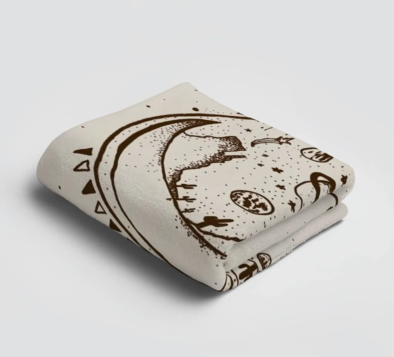 Desert Moon Shelter badhanddoek van Kris Tate