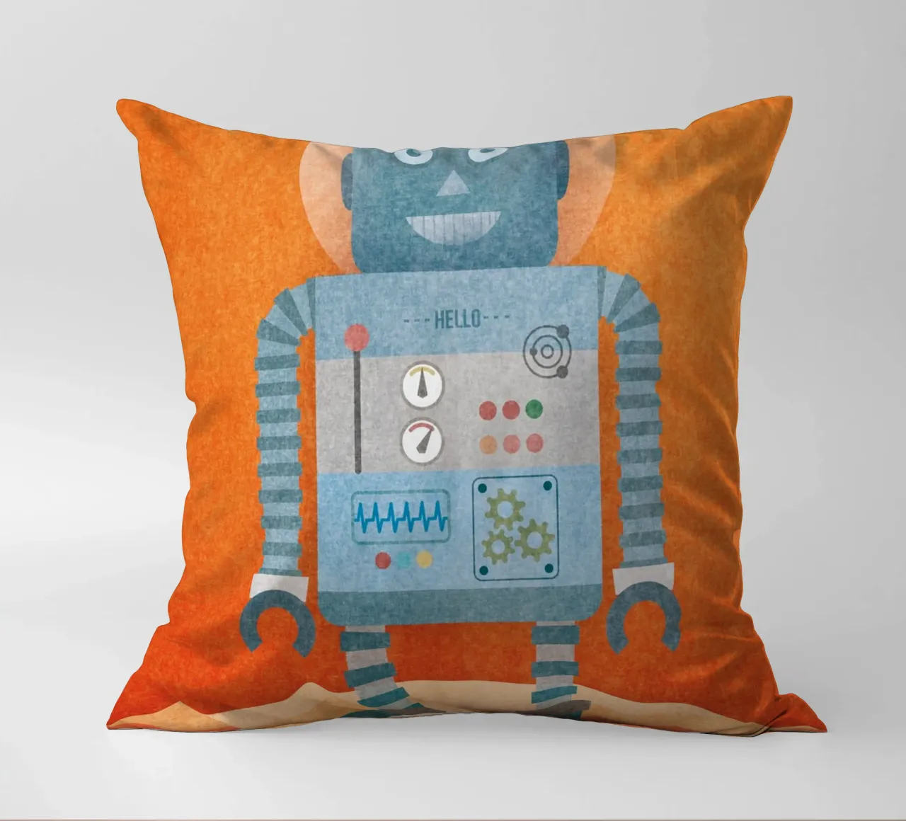 Hello Mr Robot cuscino da lazydaypaper