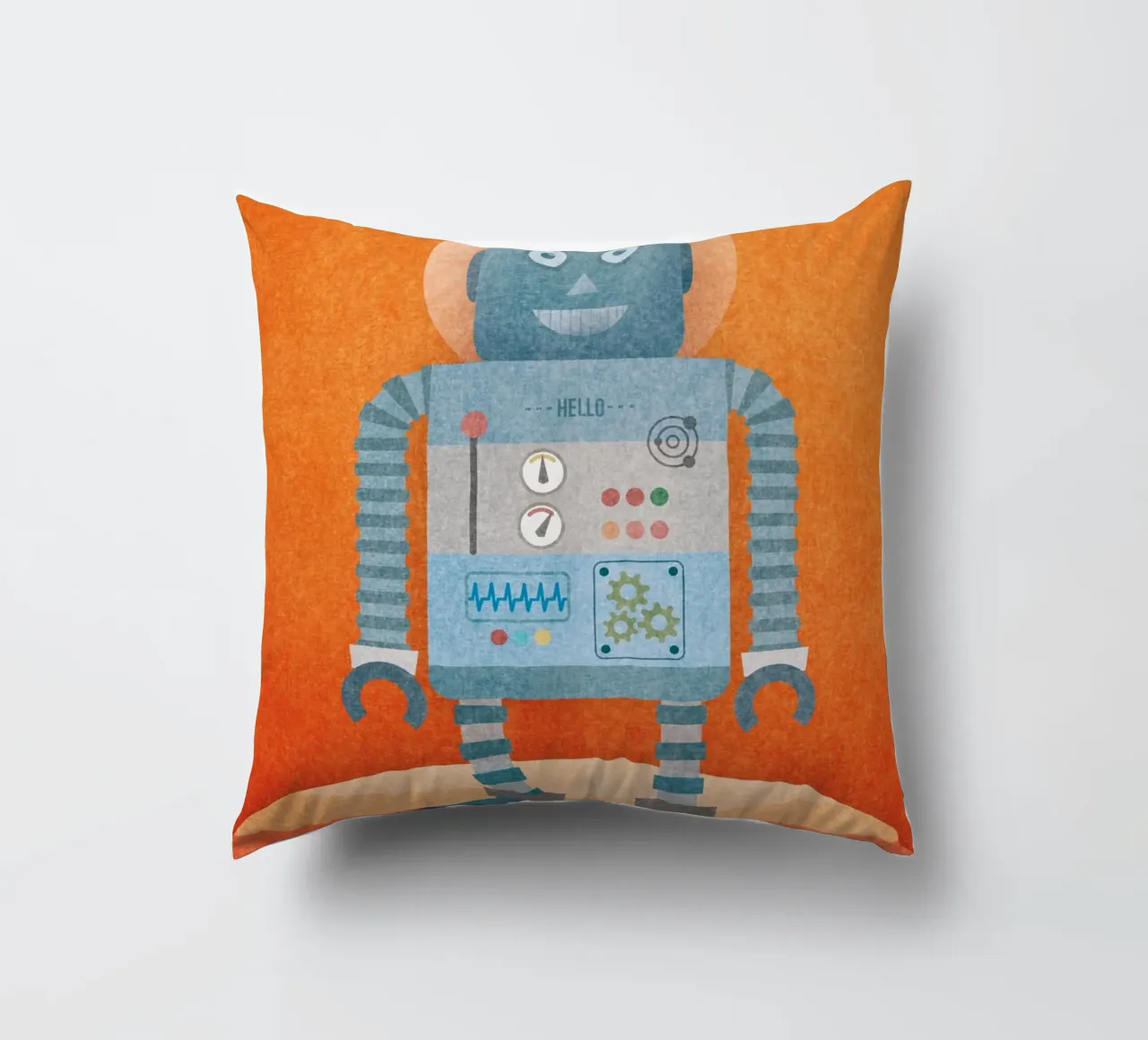 Hello Mr Robot cuscino da lazydaypaper