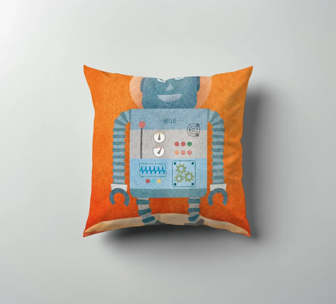 Hello Mr Robot cuscino da lazydaypaper