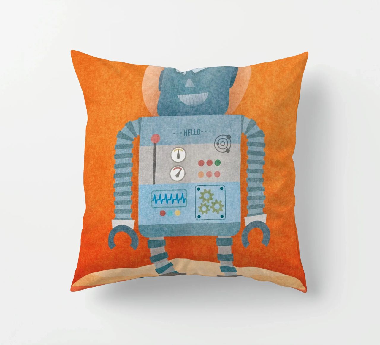 Hello Mr Robot cuscino da lazydaypaper