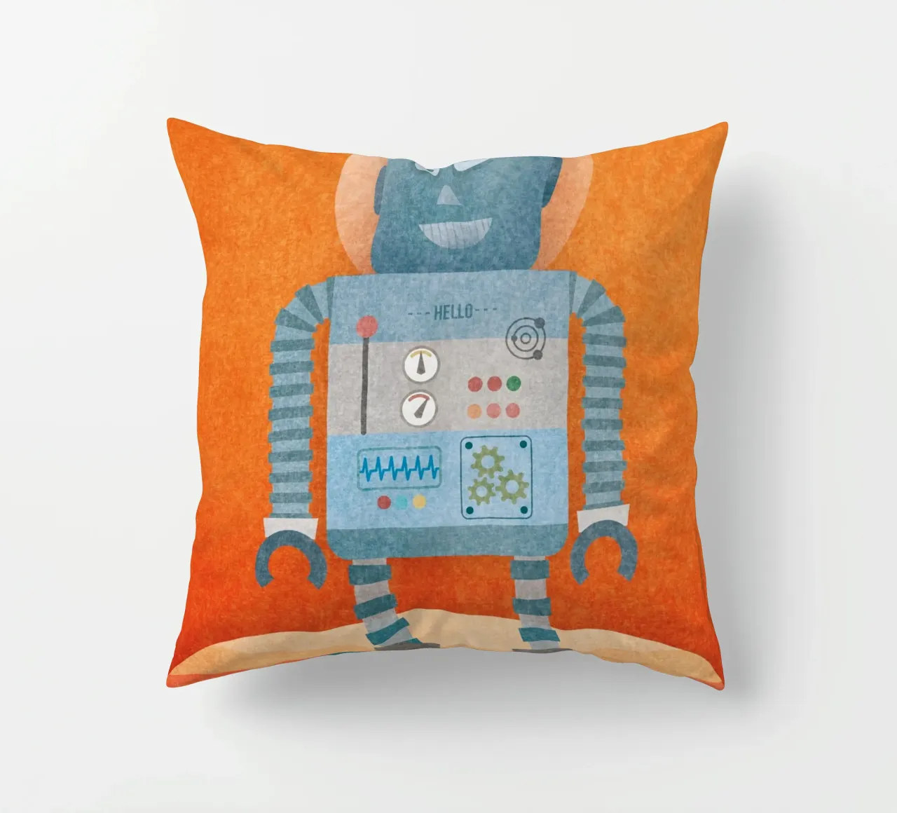 Hello Mr Robot cuscino da lazydaypaper