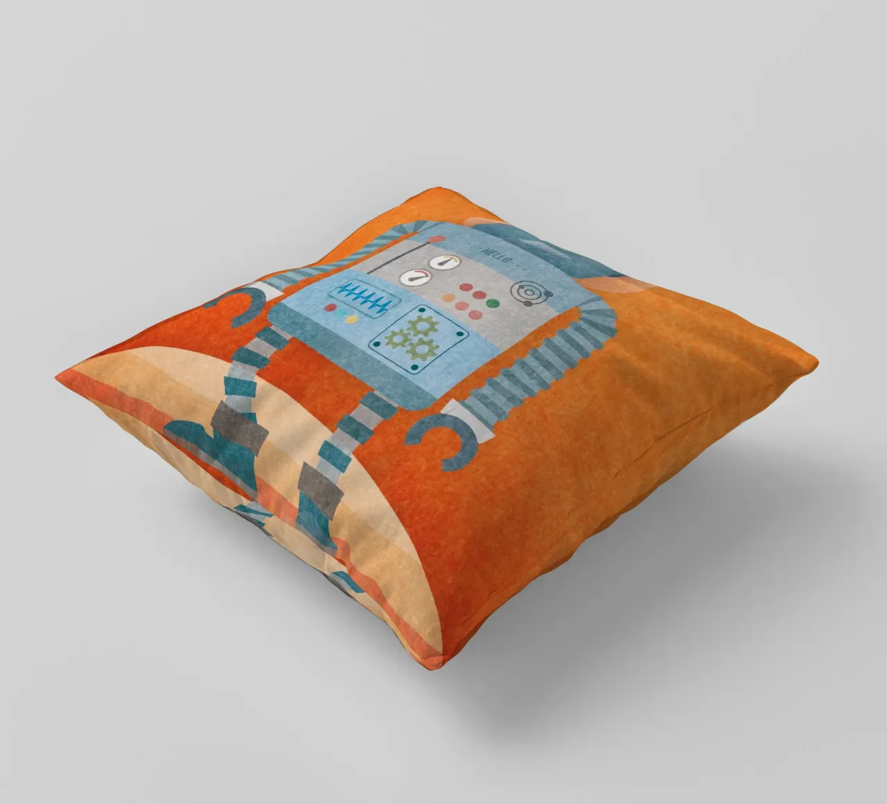 Hello Mr Robot cuscino da lazydaypaper