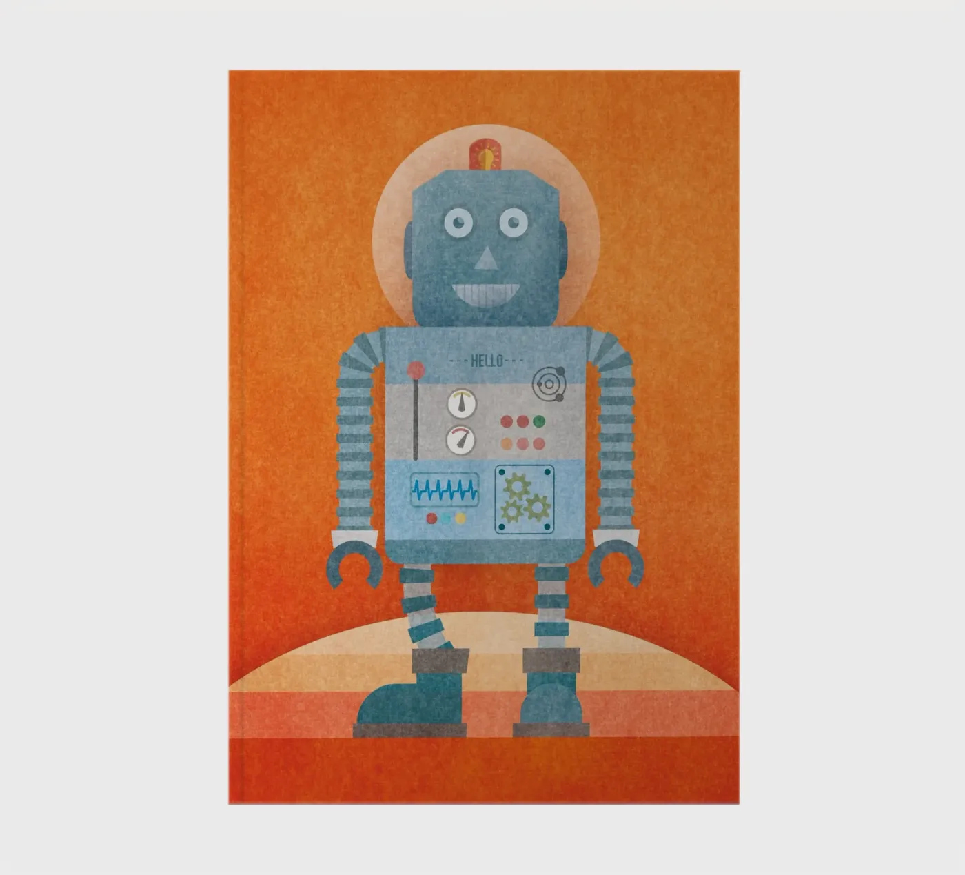 Hello Mr Robot carnet de lazydaypaper