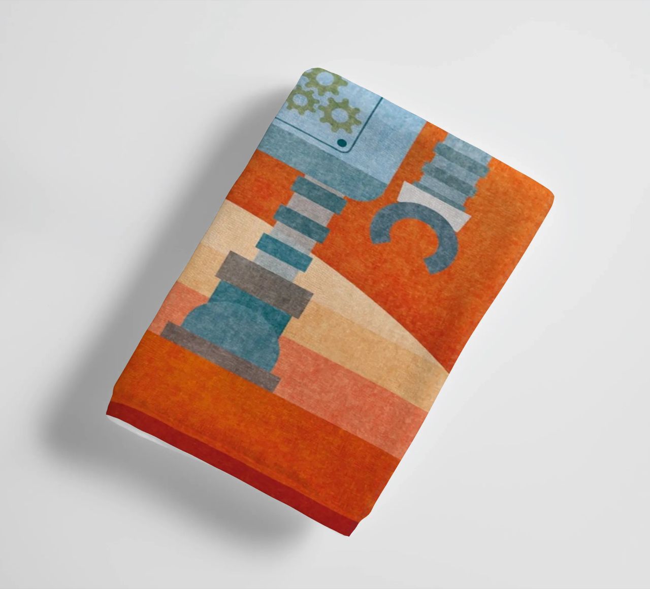 Hello Mr Robot asciugamano da bagno da lazydaypaper