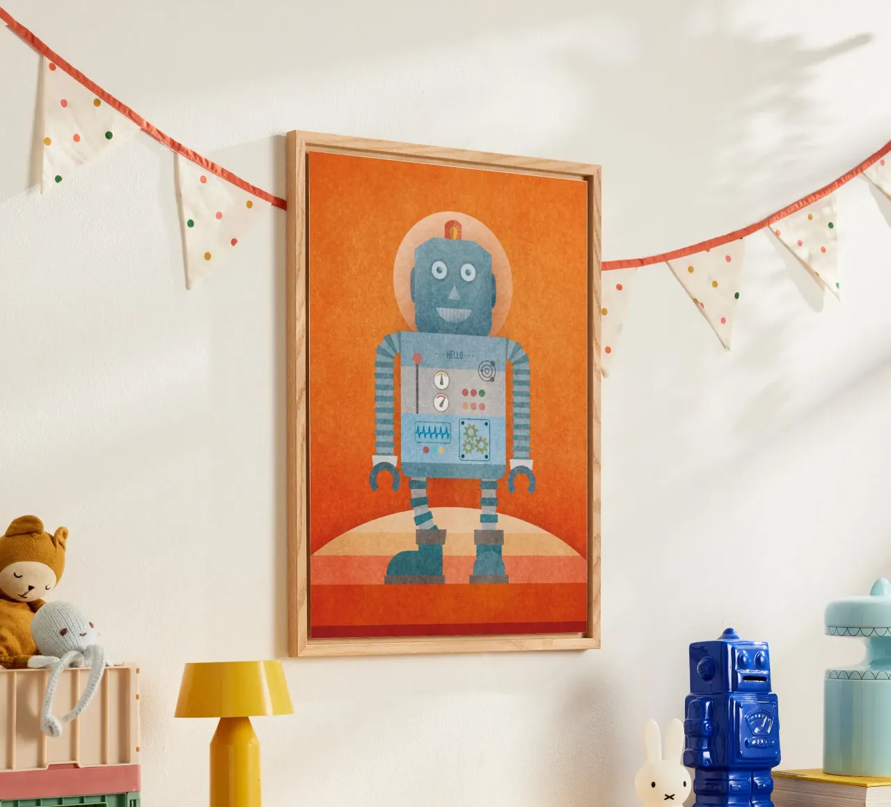 Hello Mr Robot Acryl-Glas von lazydaypaper