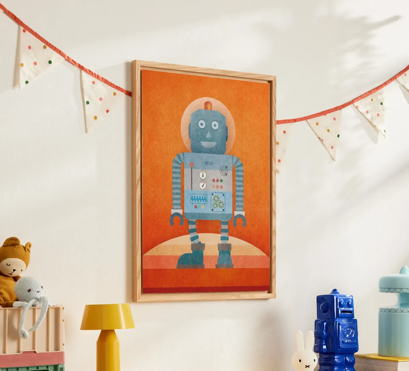 Hello Mr Robot plexiglas de lazydaypaper