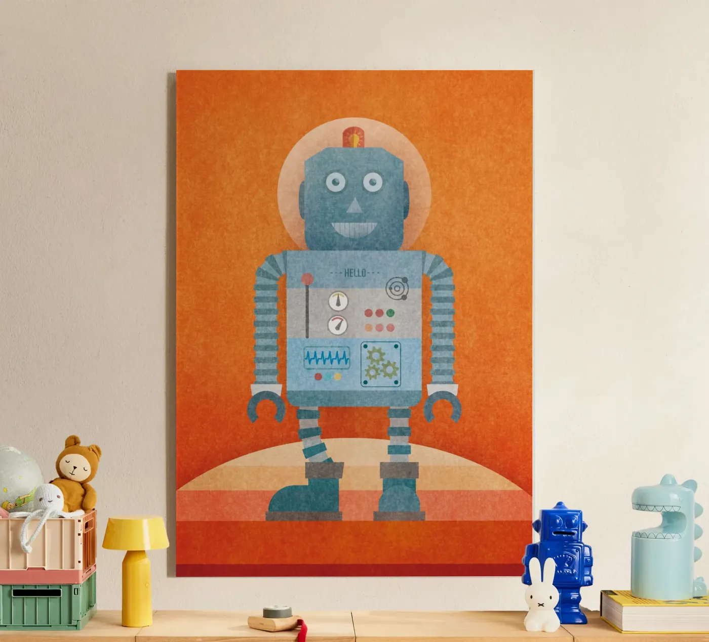 Hello Mr Robot plexiglas de lazydaypaper