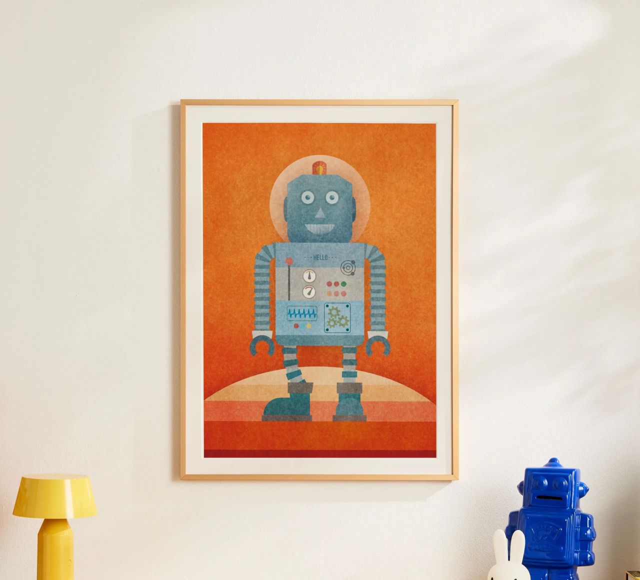 Hello Mr Robot poster da lazydaypaper