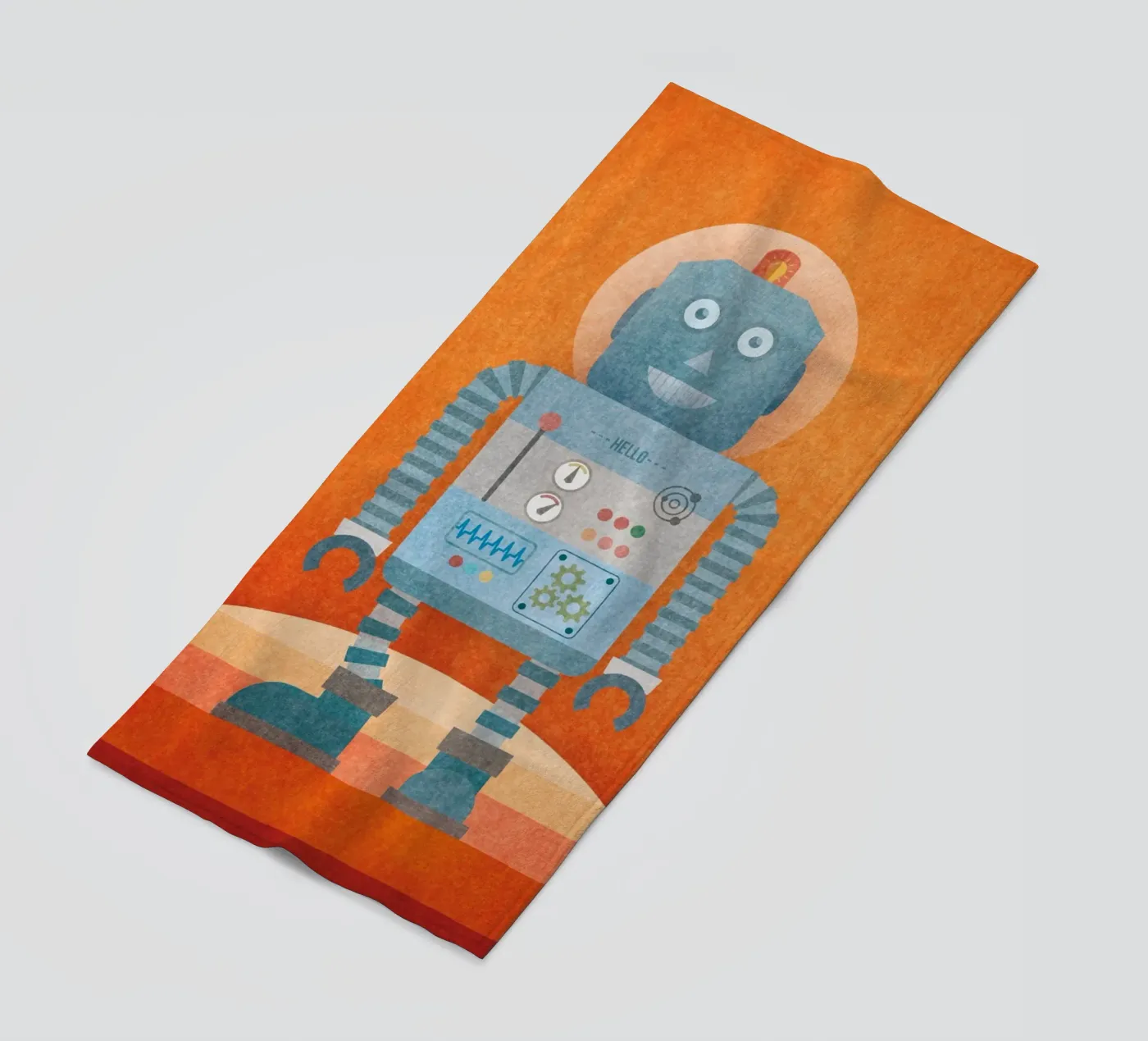 Hello Mr Robot strandhanddoek van lazydaypaper