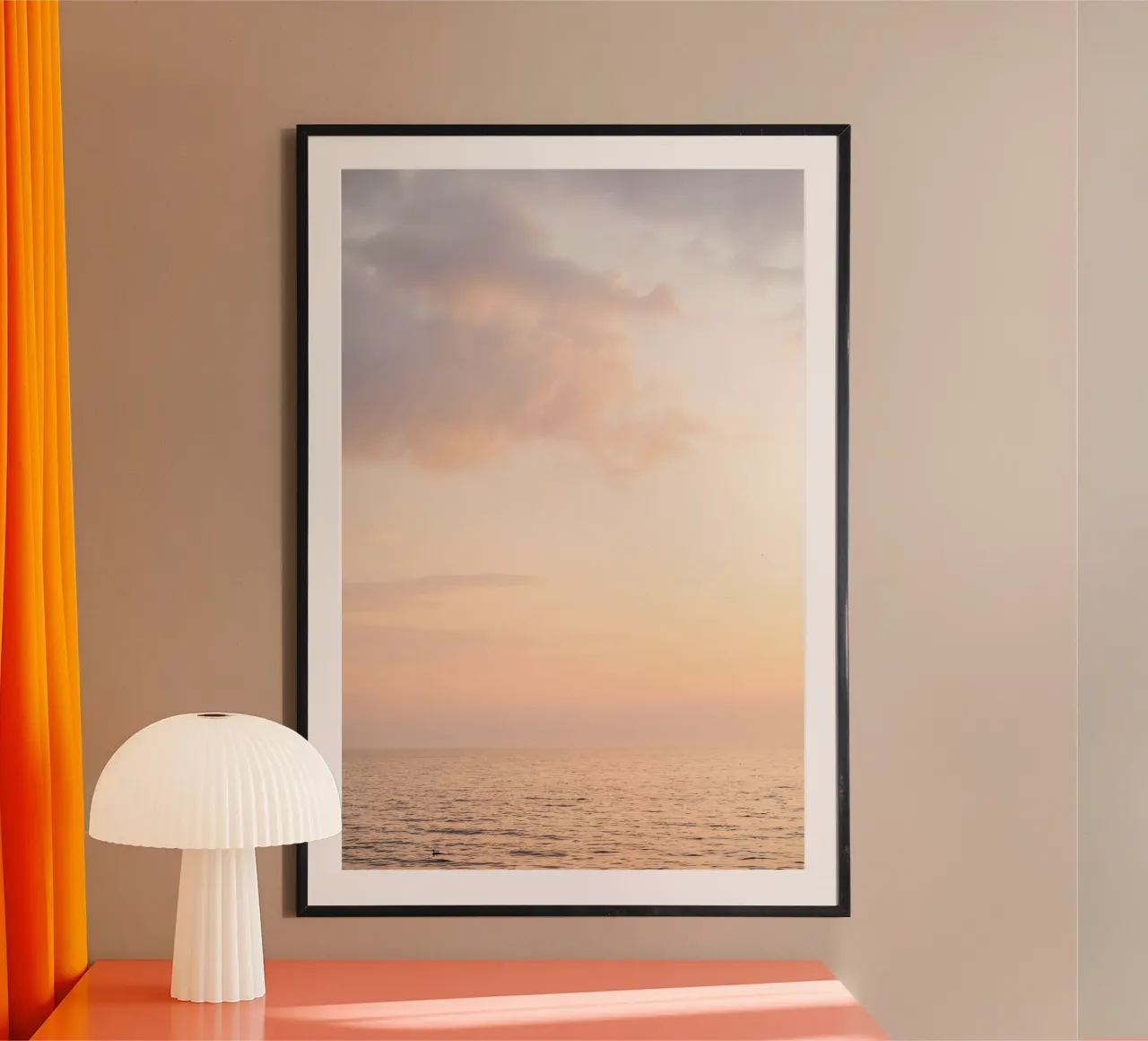 Tramonto sul lago carta hahnemühle da Henrike Schenk Photography