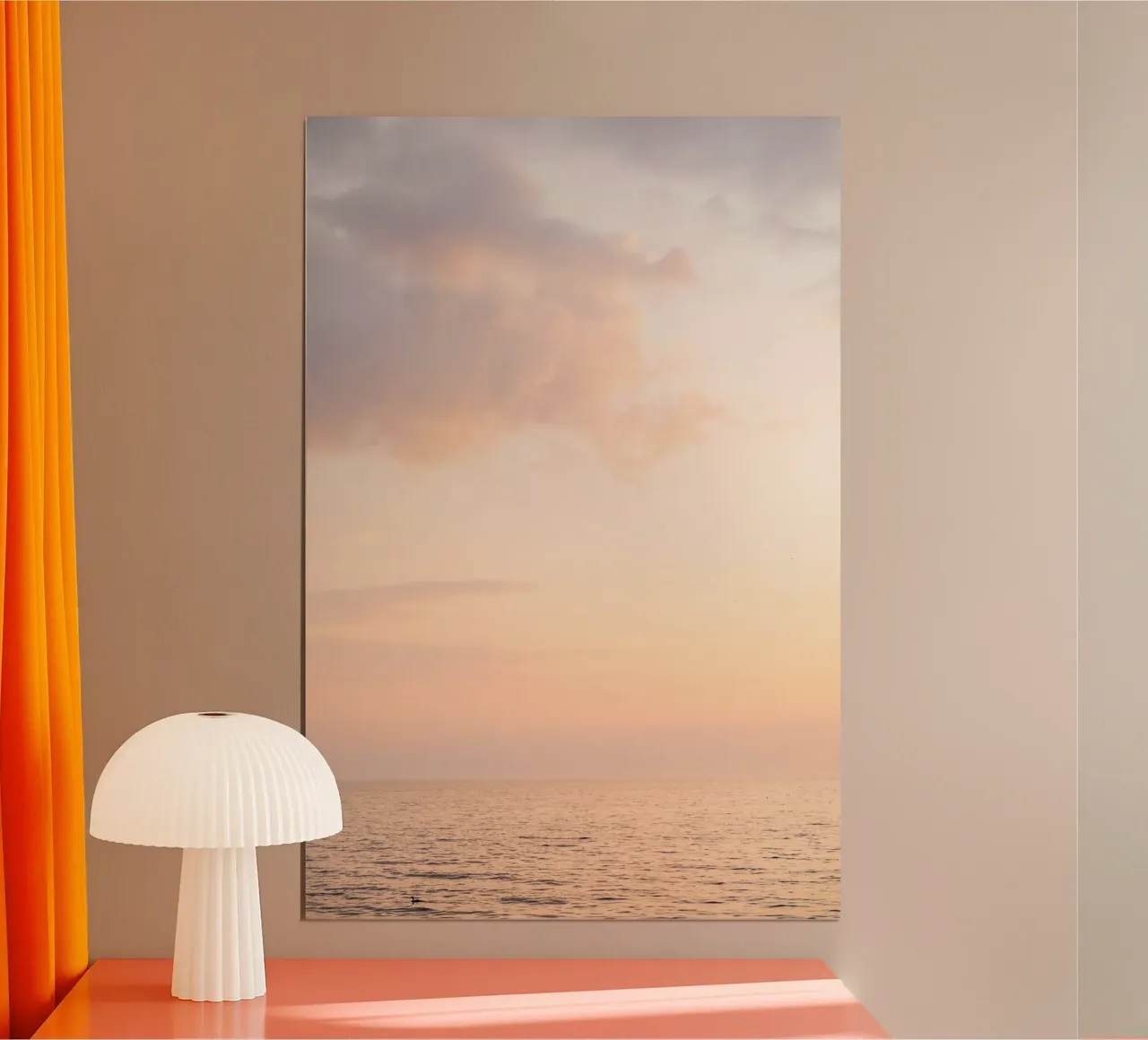 Tramonto sul lago carta hahnemühle da Henrike Schenk Photography