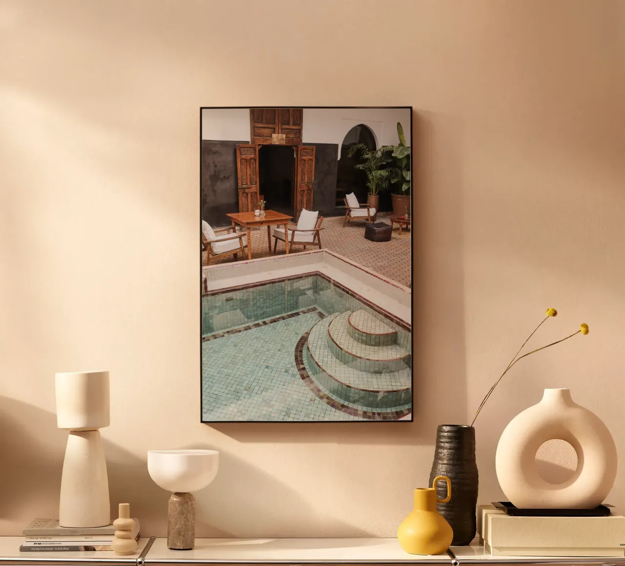 Riad a Marrakech plexiglass da Henrike Schenk Photography
