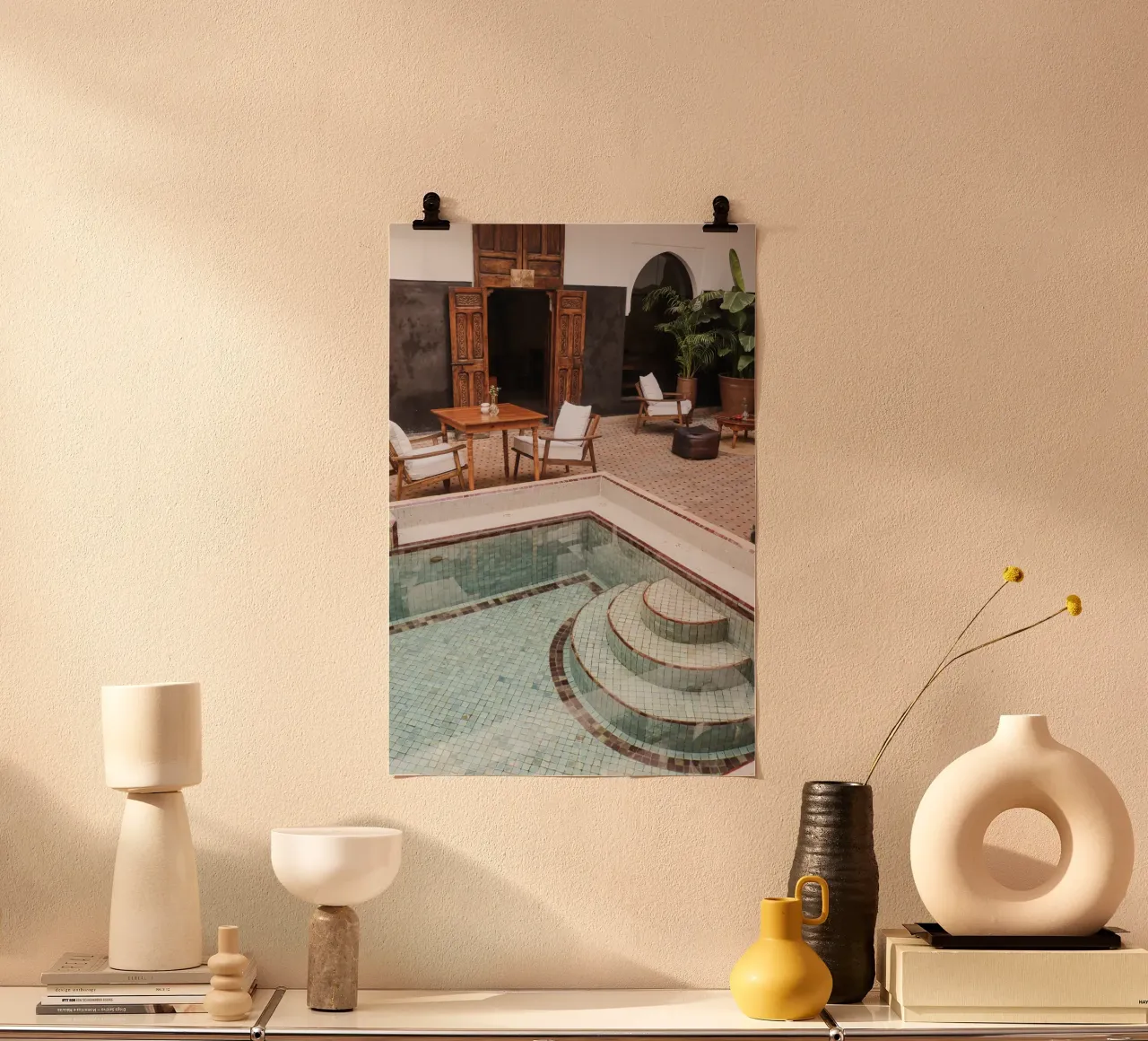 Riad a Marrakech poster da Henrike Schenk Photography