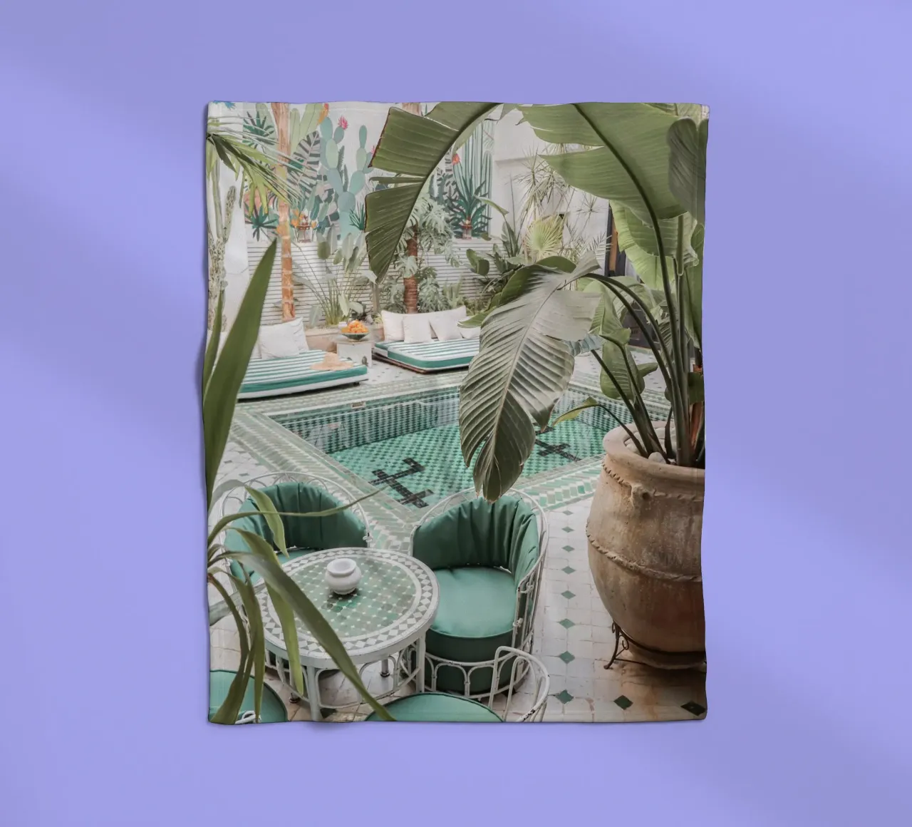 Marrakech fleecedeken van Henrike Schenk Photography