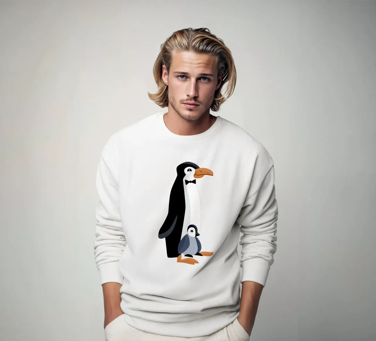 Pinguini felpa da C.WILL