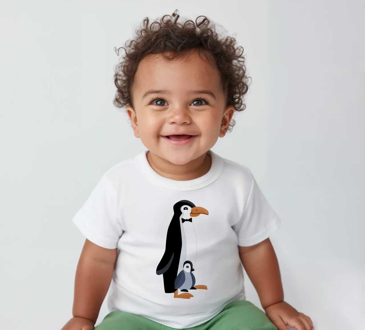 Pinguini maglietta neonato da C.WILL