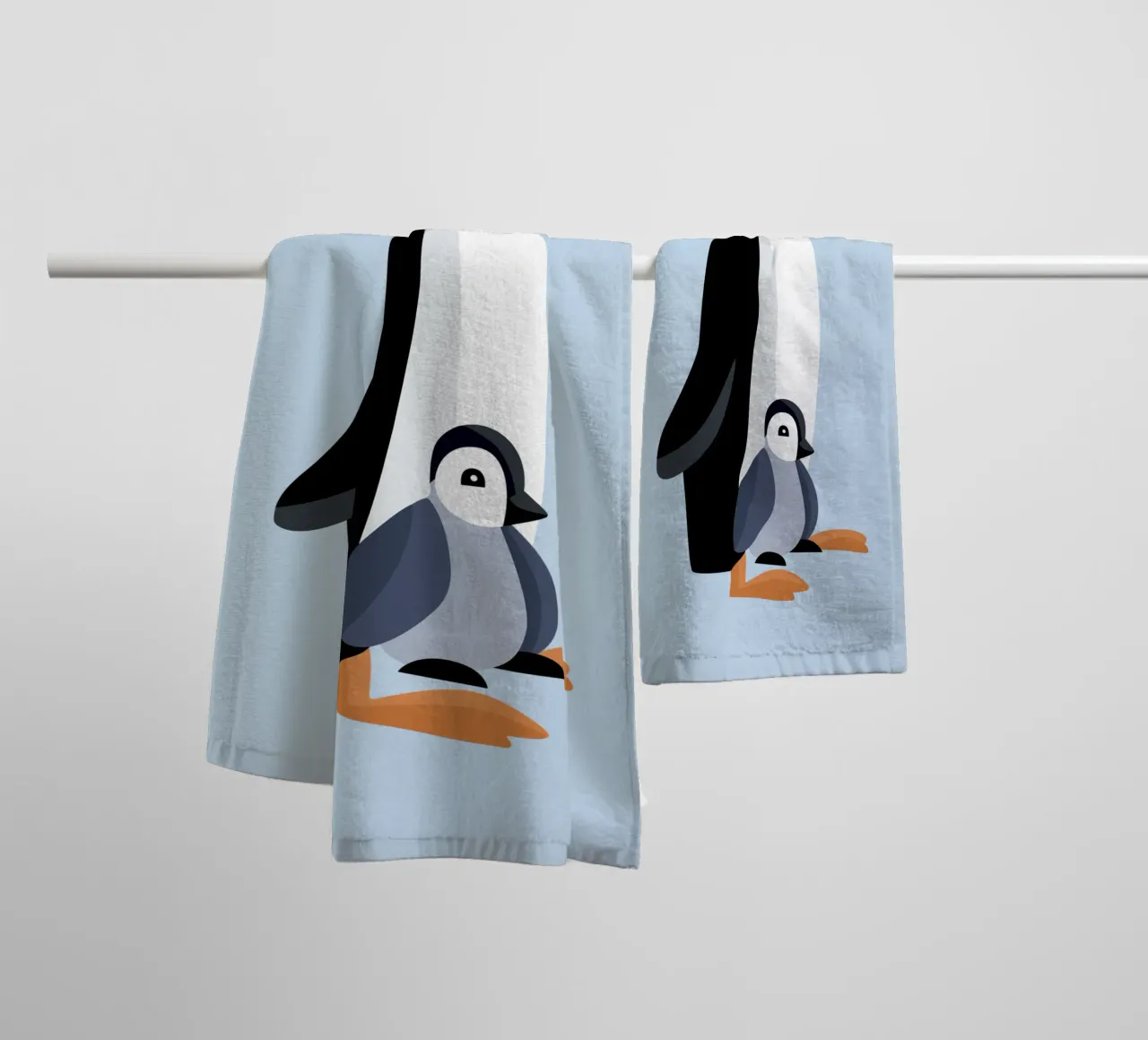 Pinguini asciugamano da bagno da C.WILL