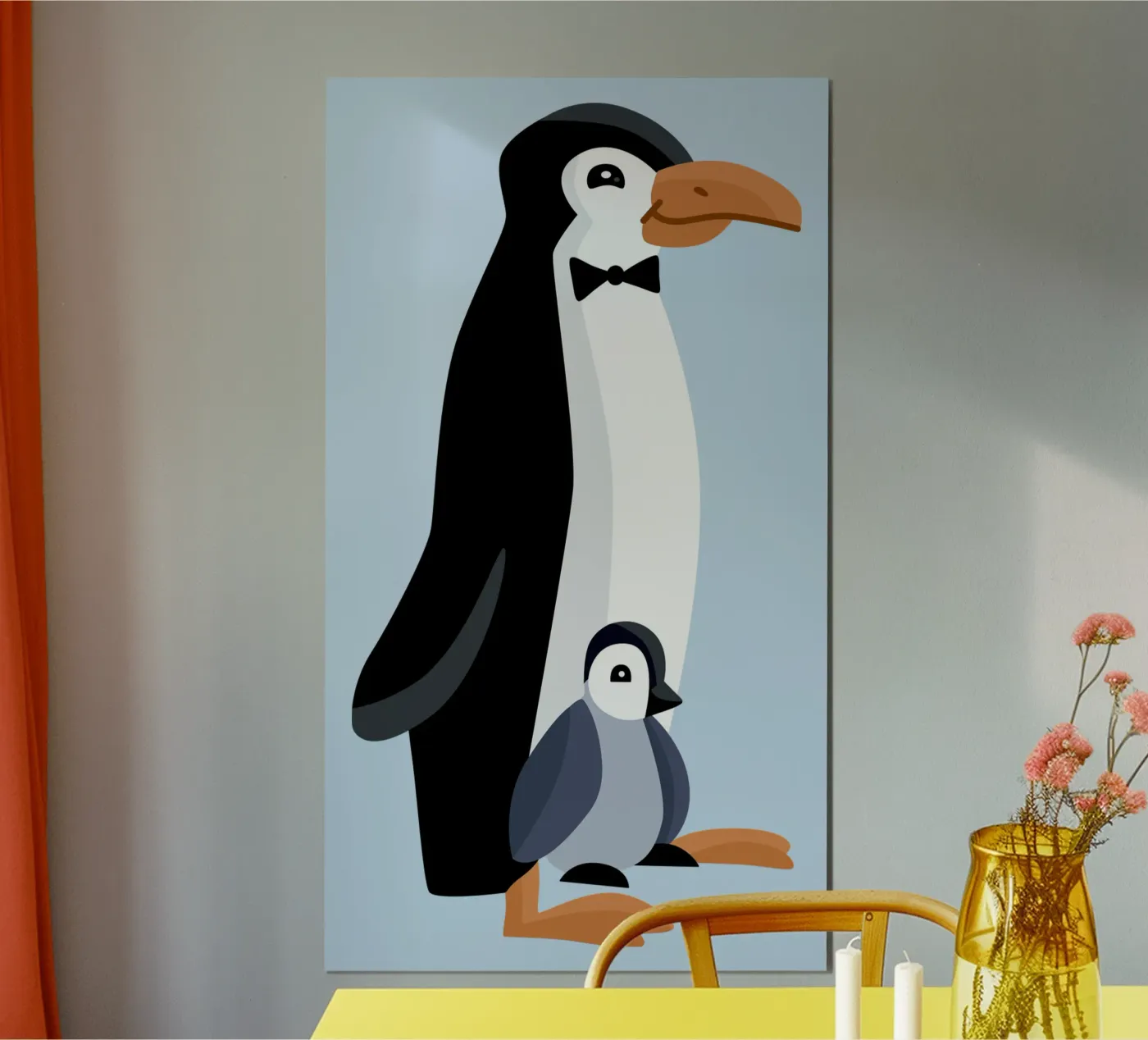 Pinguini poster da C.WILL