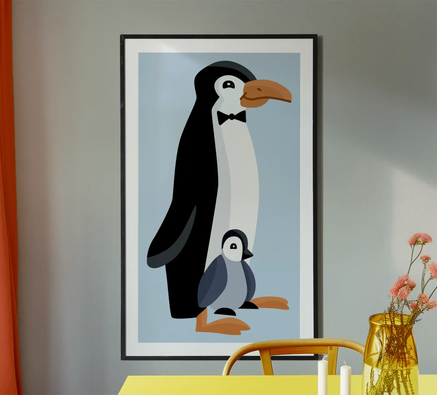 Pinguini poster da C.WILL
