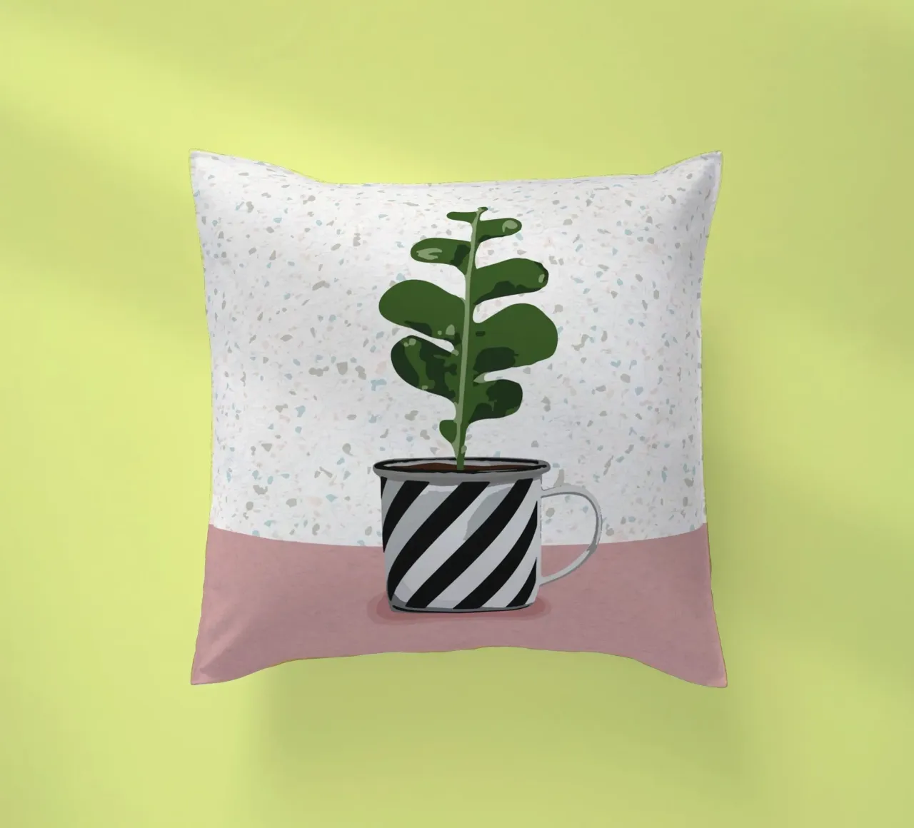 Sukkulente Nr. 02 cuscino da lazydaypaper