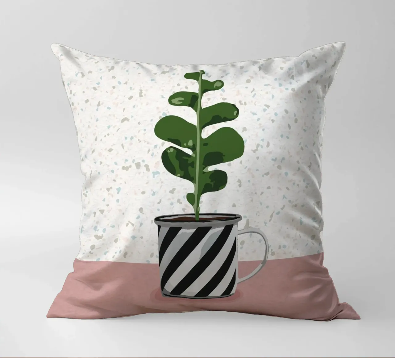 Sukkulente Nr. 02 cuscino da lazydaypaper