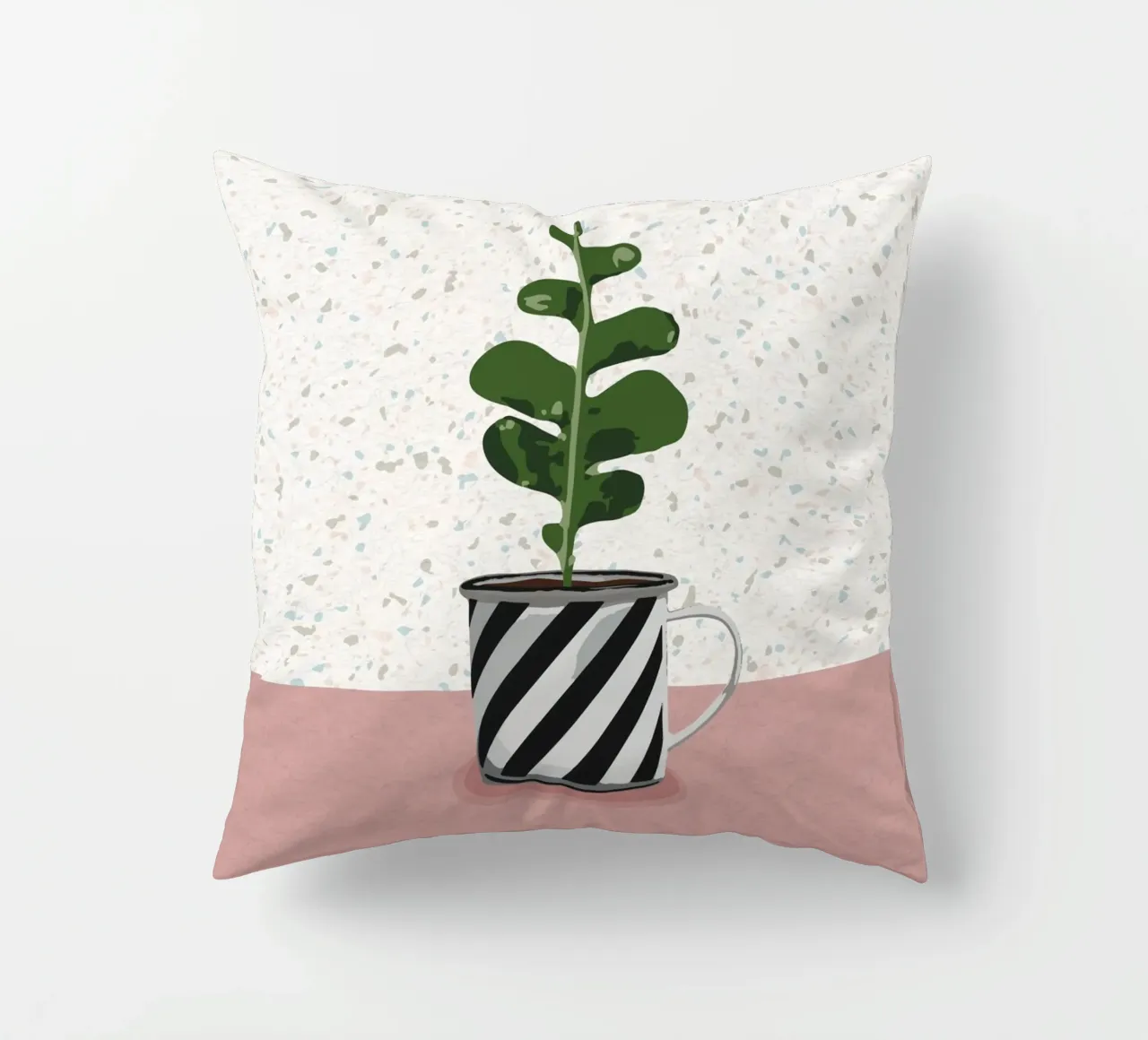 Sukkulente Nr. 02 cuscino da lazydaypaper