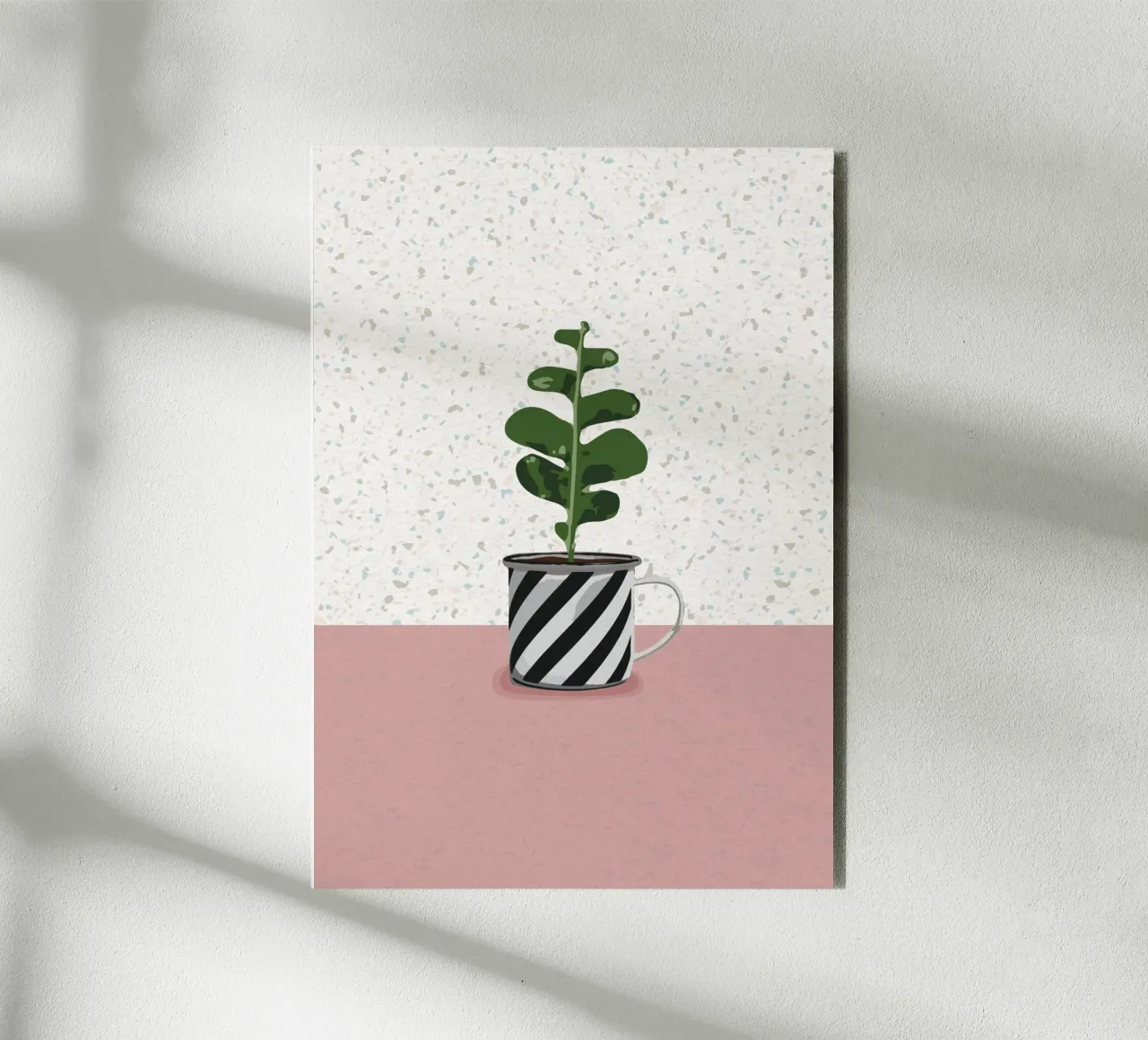 Sukkulente Nr. 02 alluminio dibond da lazydaypaper
