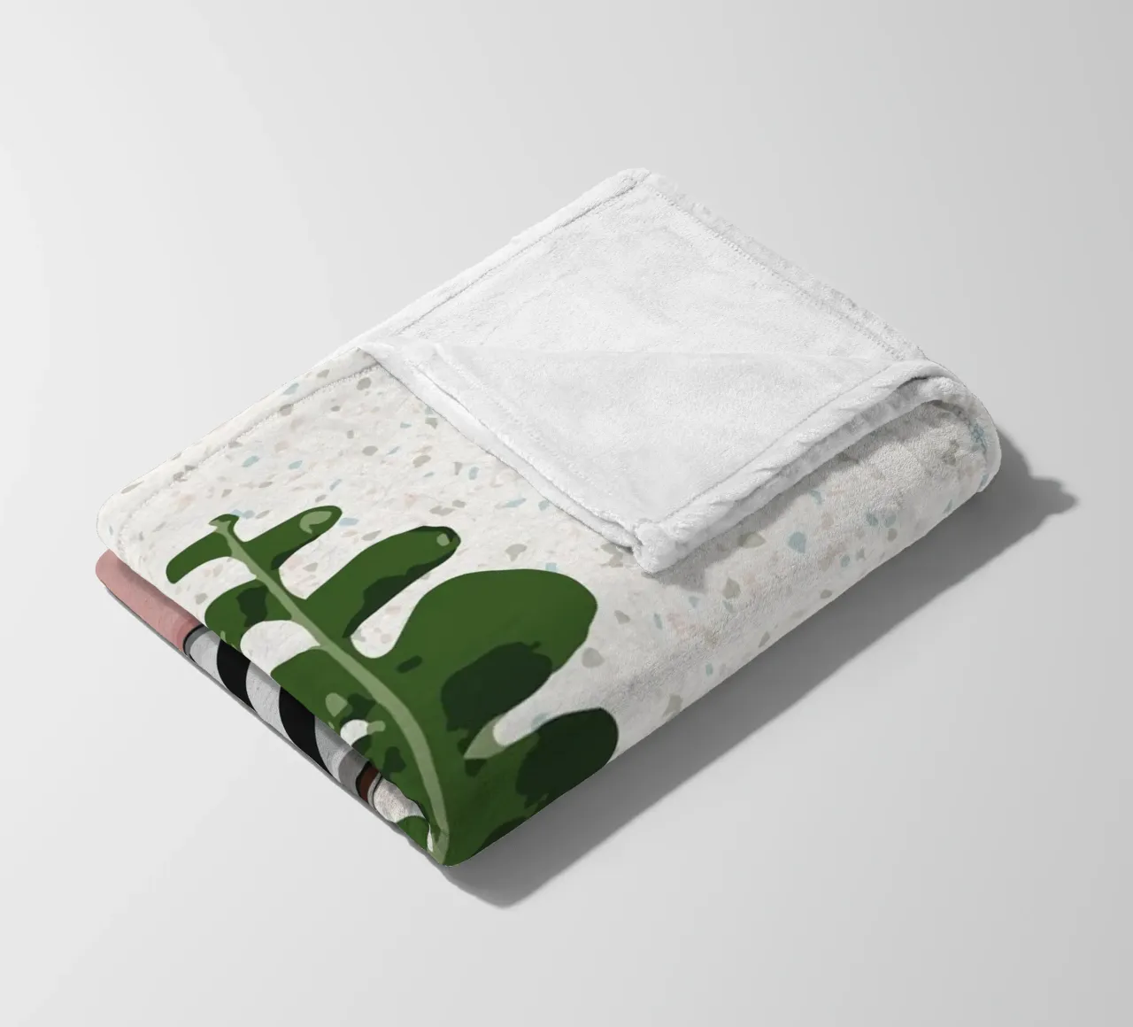 Sukkulente Nr. 02 coperta in pile da lazydaypaper
