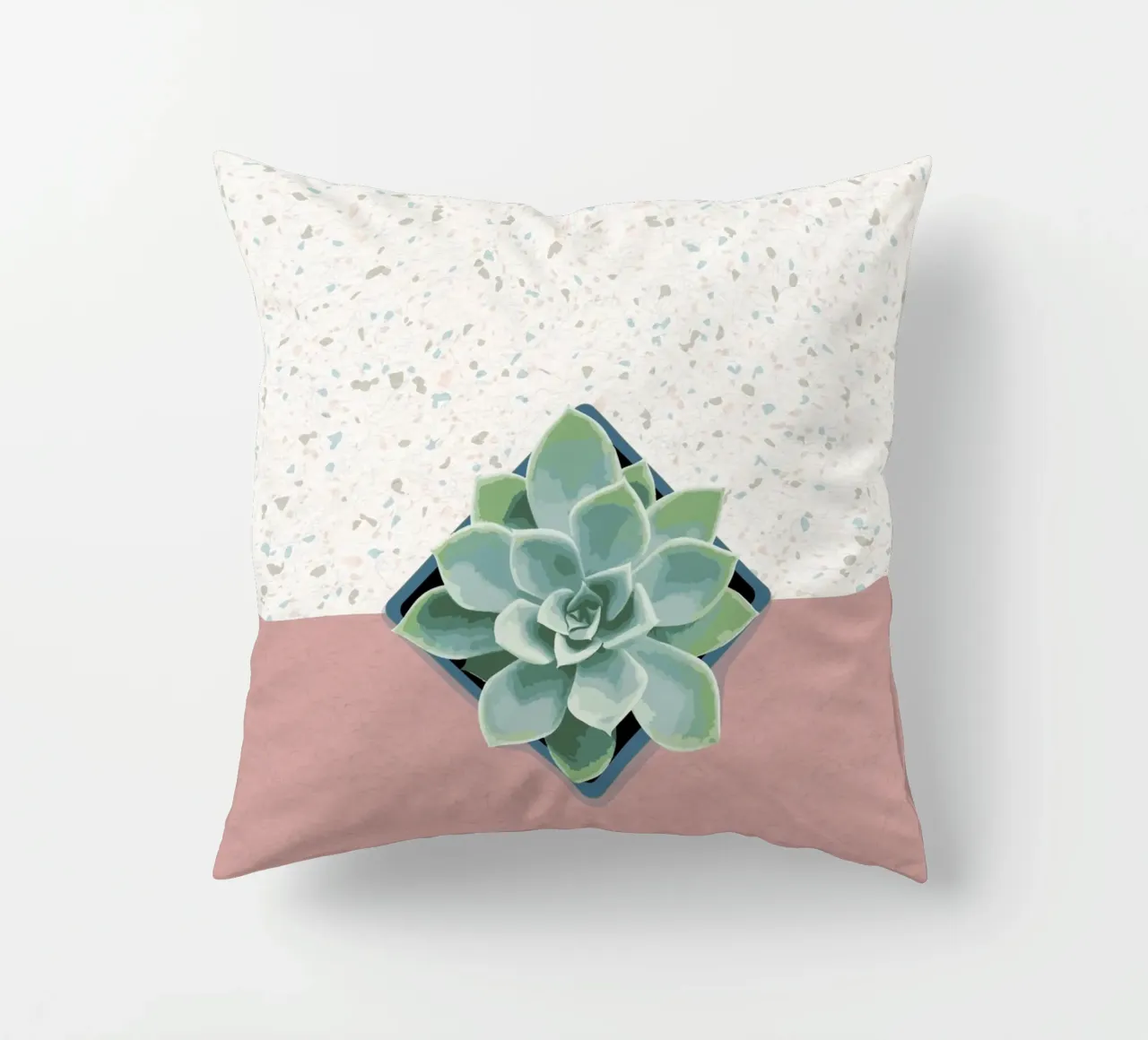 Sukkulente Nr. 01 cuscino da lazydaypaper