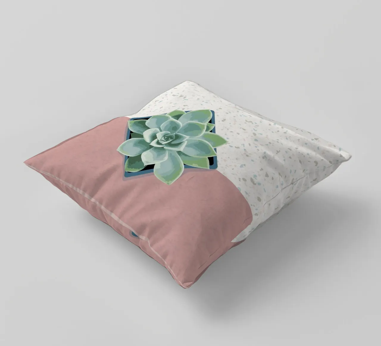 Sukkulente Nr. 01 cuscino da lazydaypaper