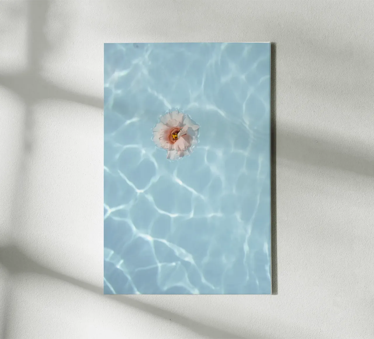 Floating Flower canvas with Floater frame by Henrike Schenk Photography