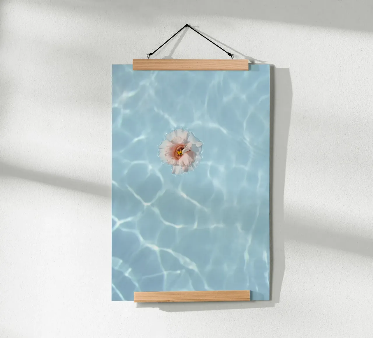 Floating Flower poster by Henrike Schenk Photography