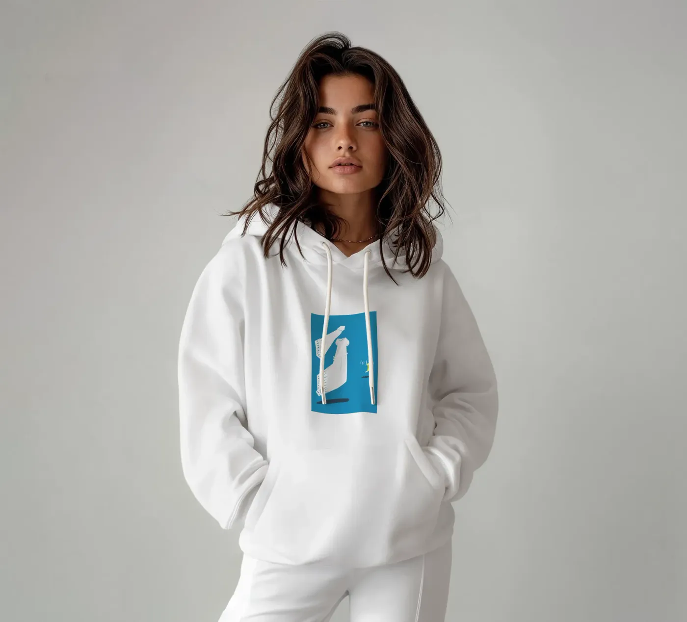 Committed hoodie van Monika Aichele