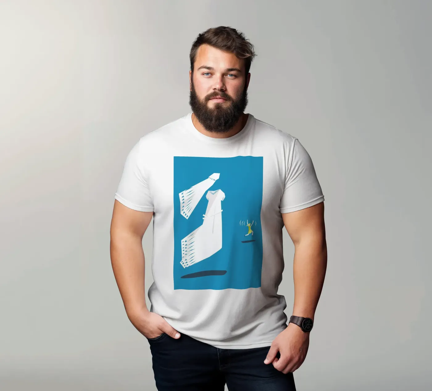 Committed t-shirt da Monika Aichele