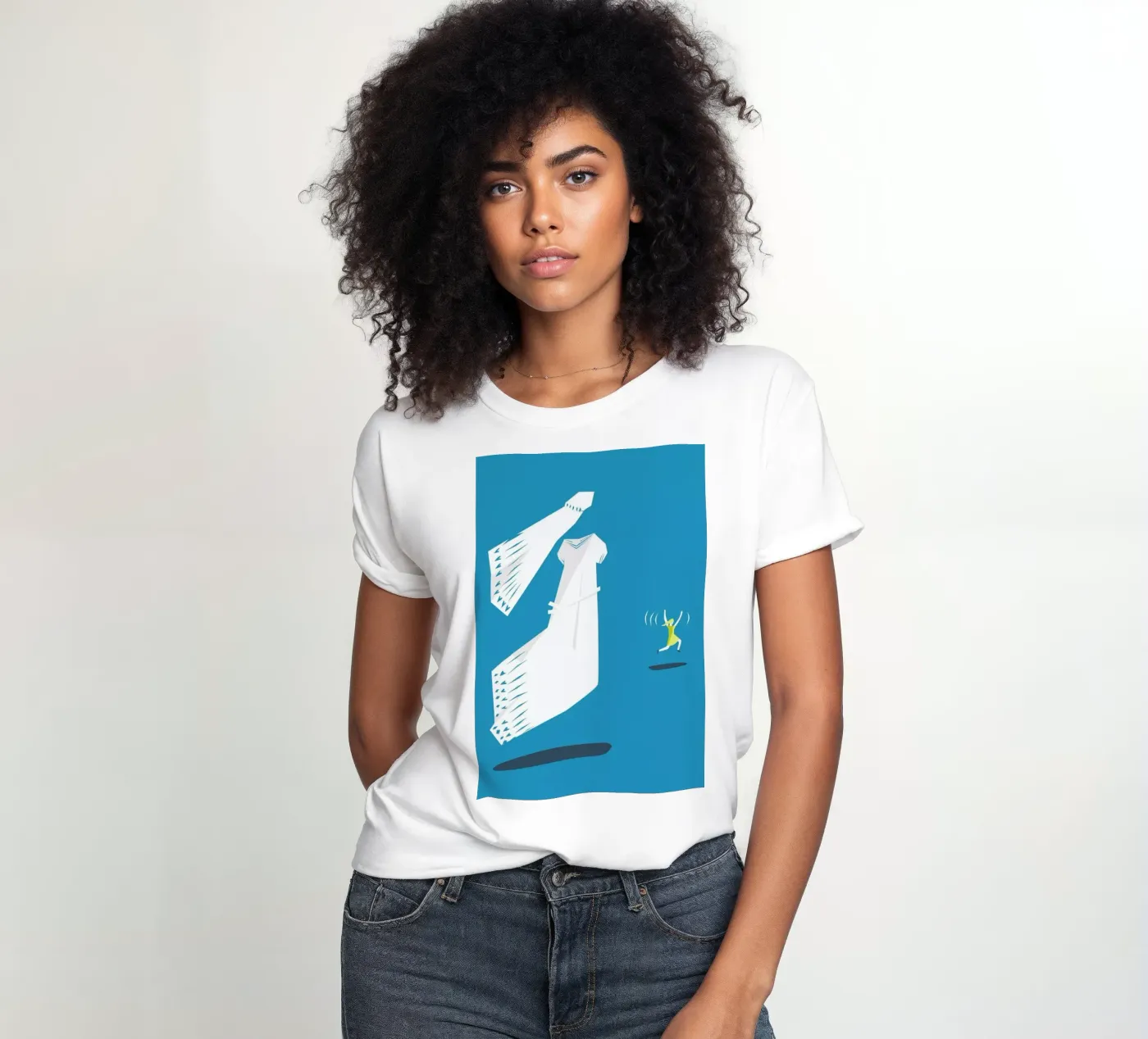 Committed t-shirt da donna da Monika Aichele