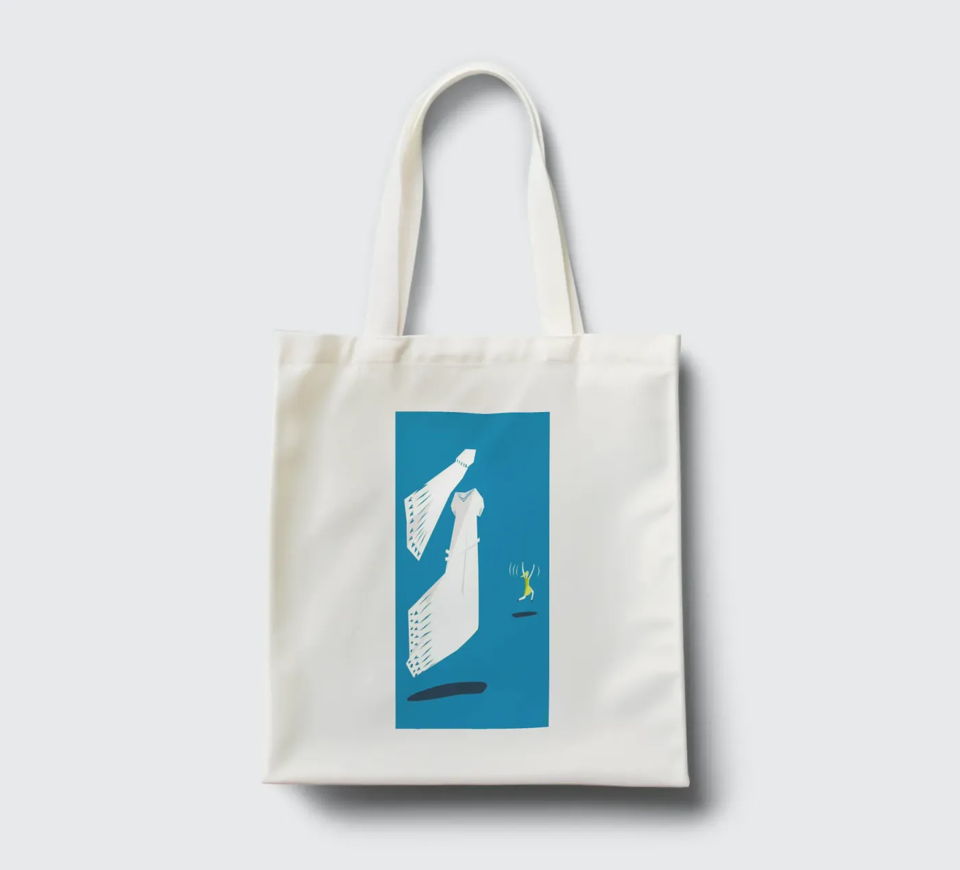 Committed tote bag by Monika Aichele