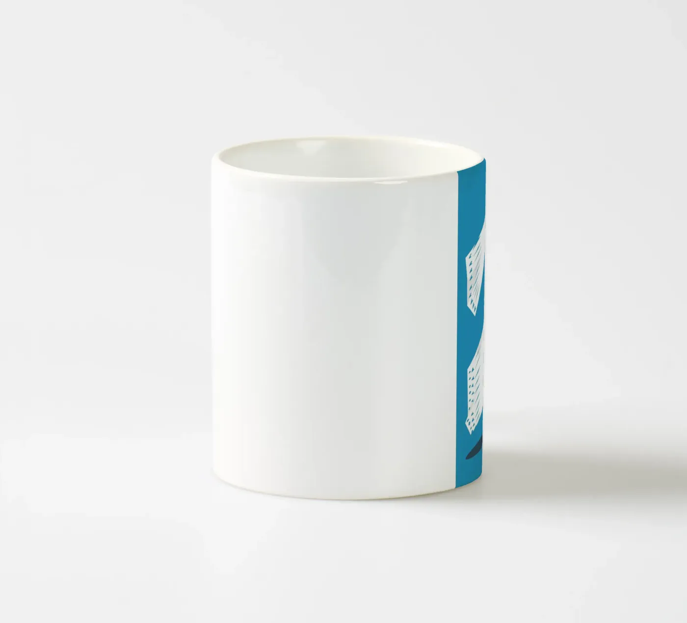 Committed ceramic mug by Monika Aichele