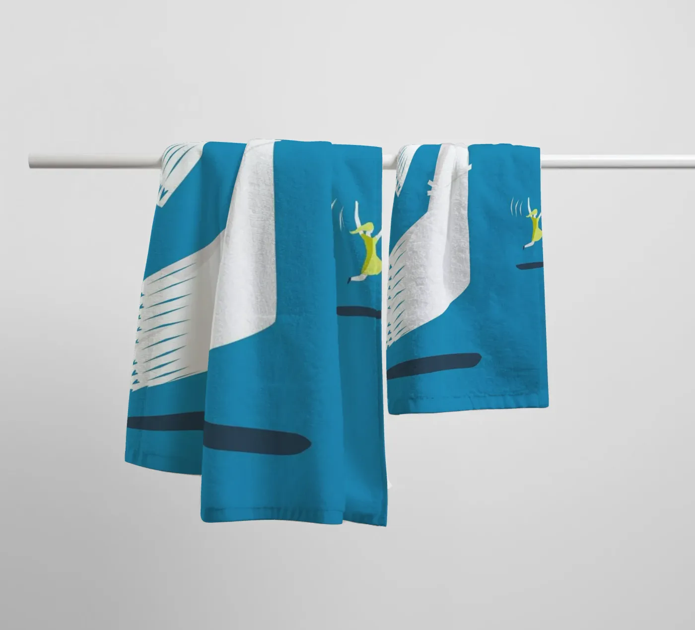 Committed serviette de bain de Monika Aichele