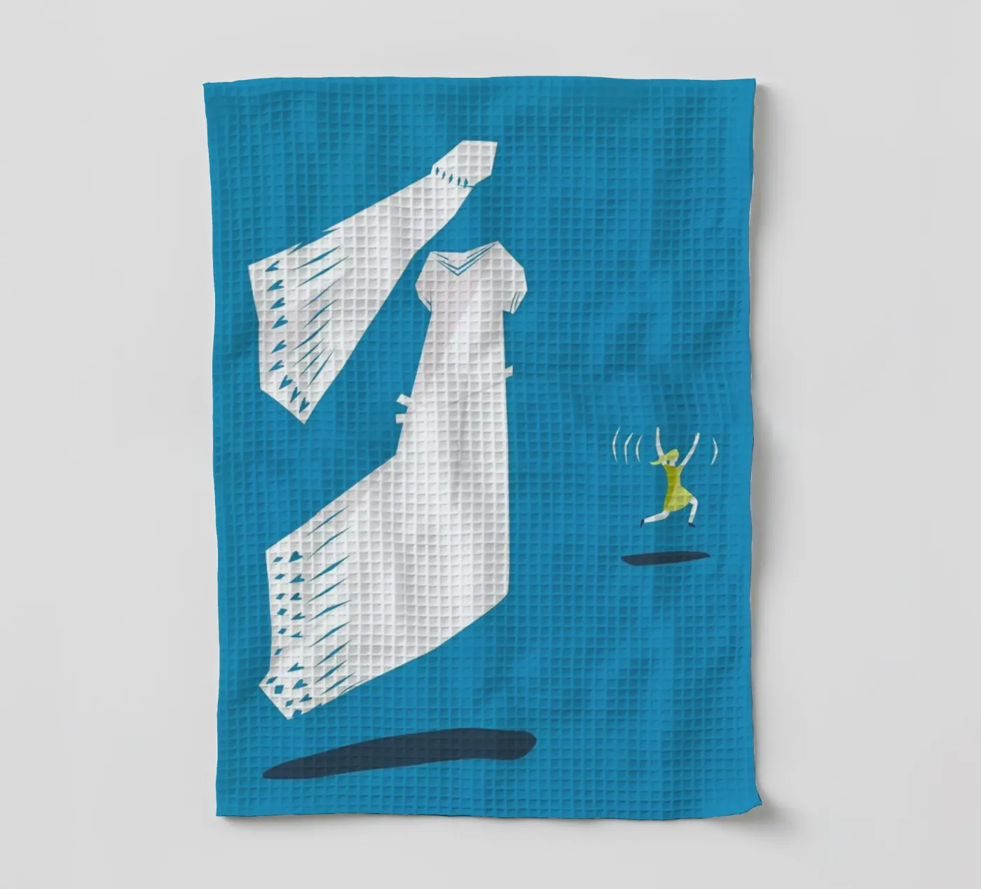 Committed theedoek van Monika Aichele