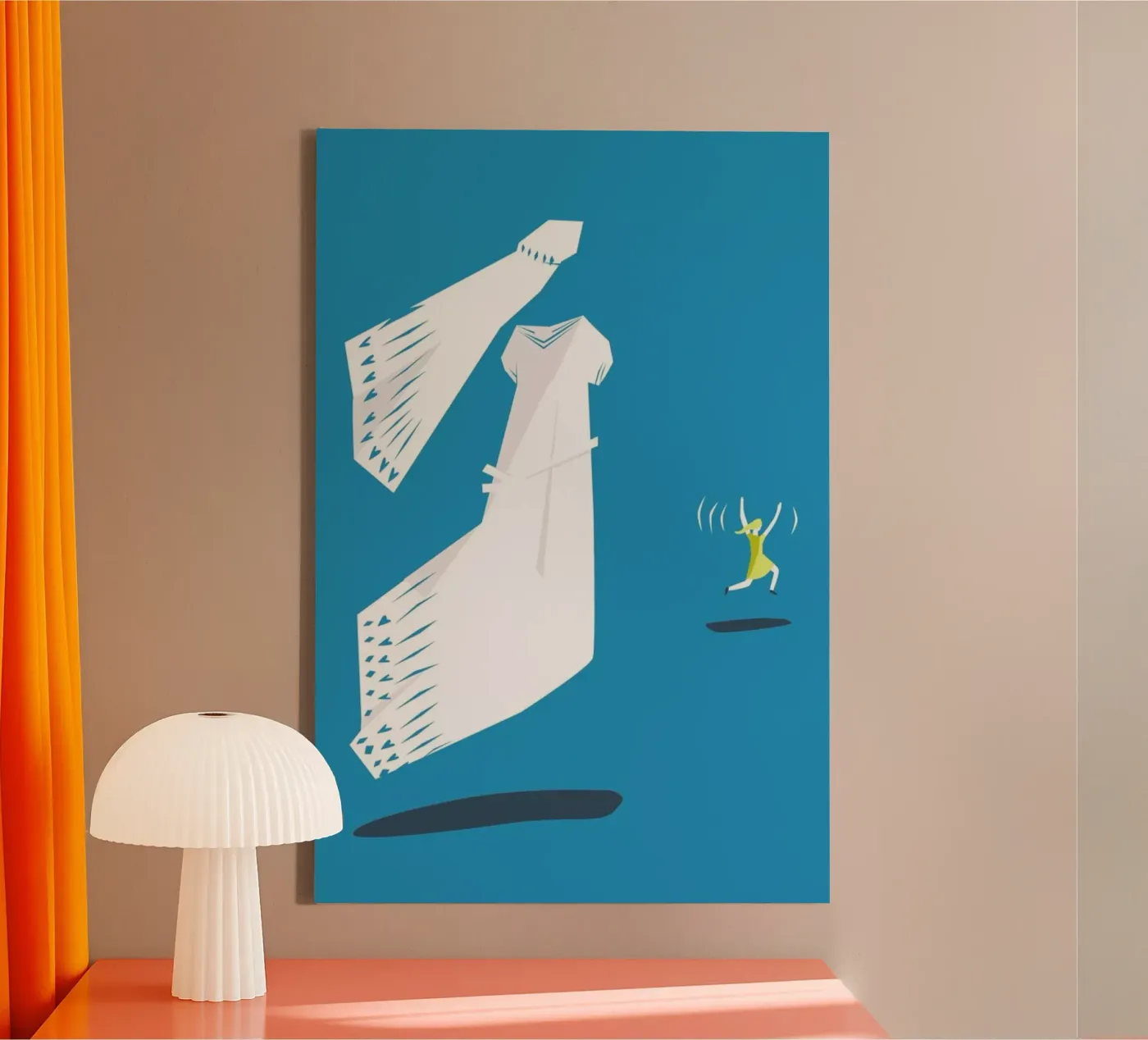Committed canvas van Monika Aichele