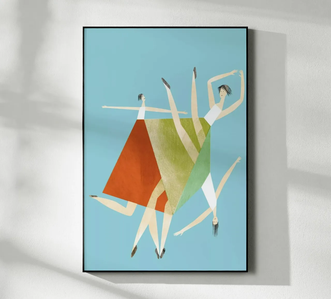 Dancing Blue plexiglass da Monika Aichele