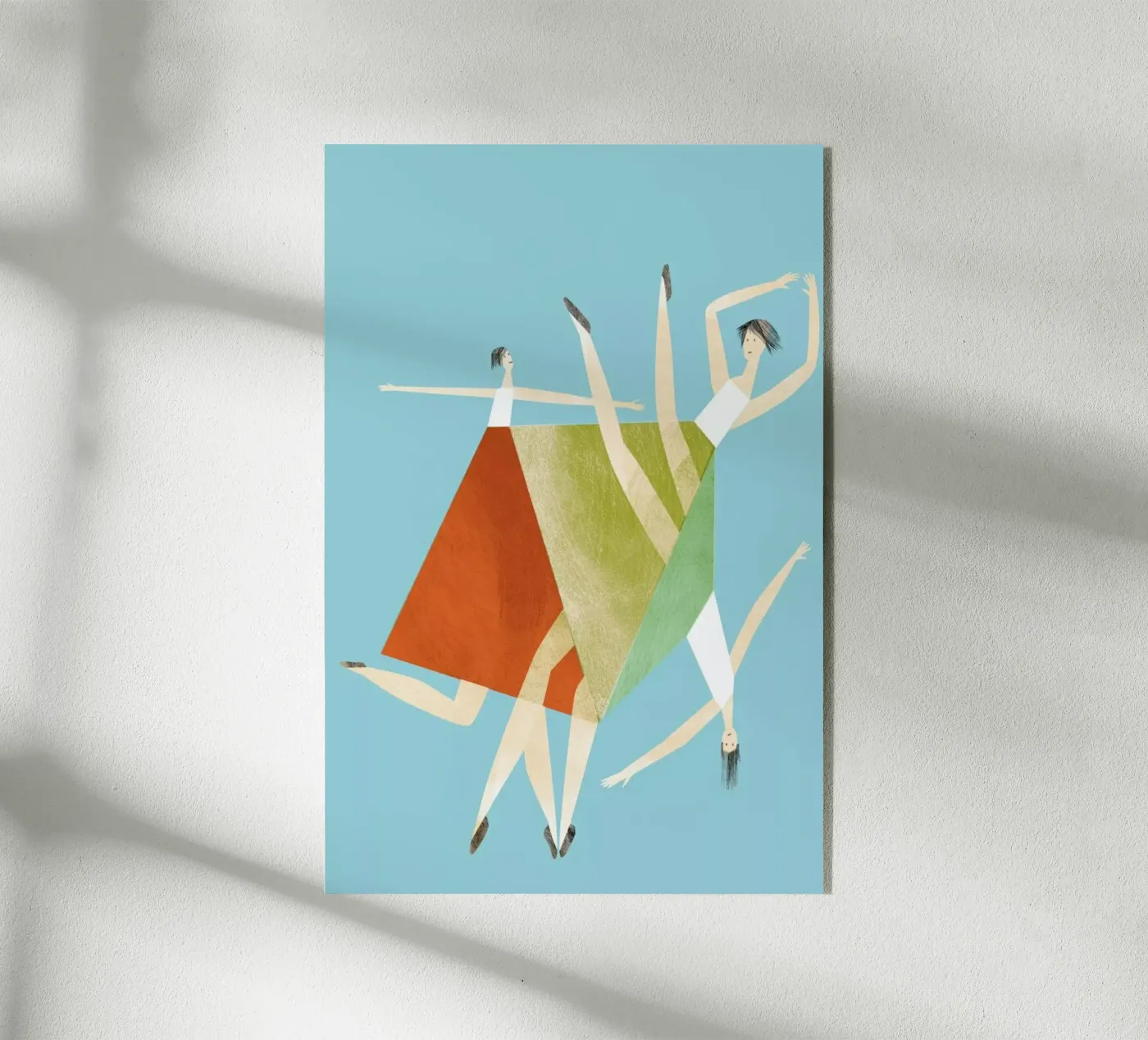 Dancing Blue plexiglass da Monika Aichele