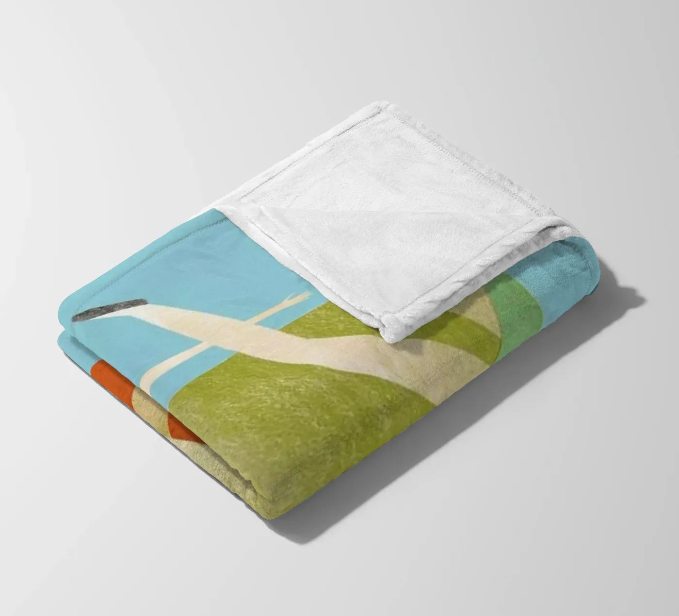 Dancing Blue Fleecedecke von Monika Aichele