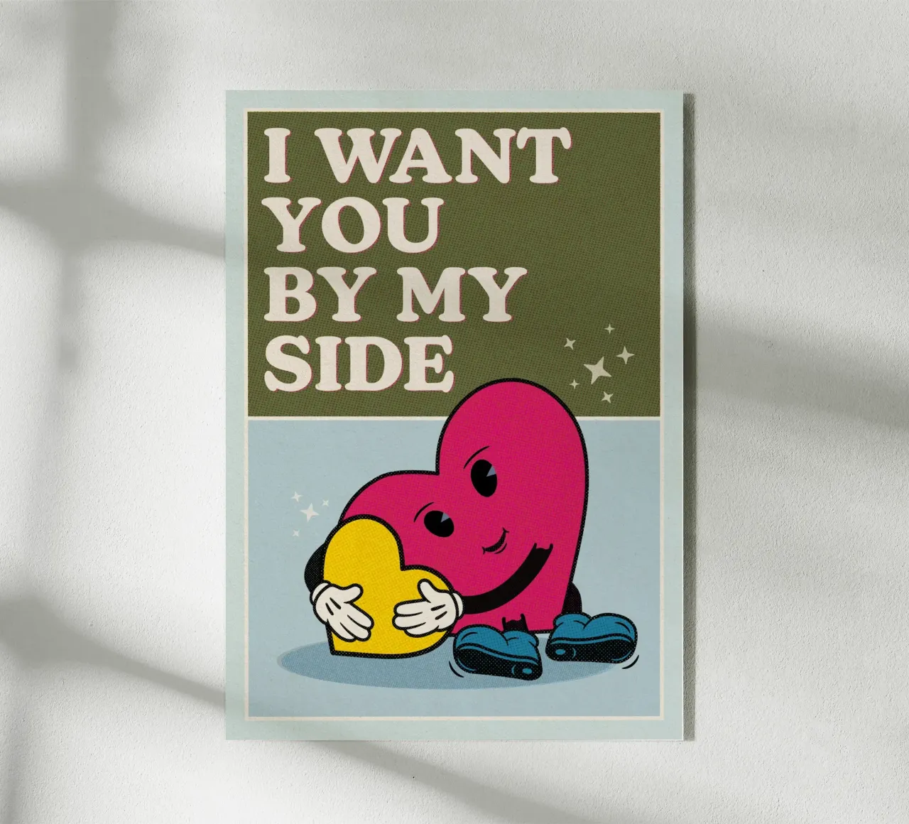 I Want You By My Side plexiglass da lazydaypaper