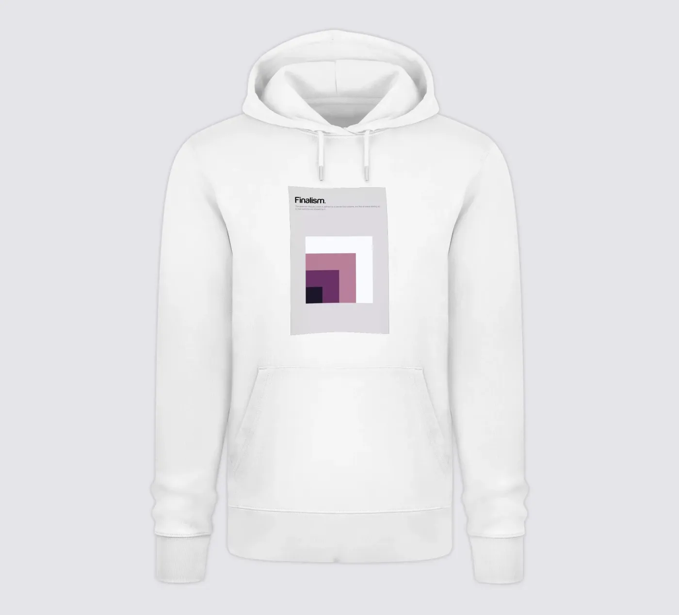 Finalism hoodie by Genís Carreras