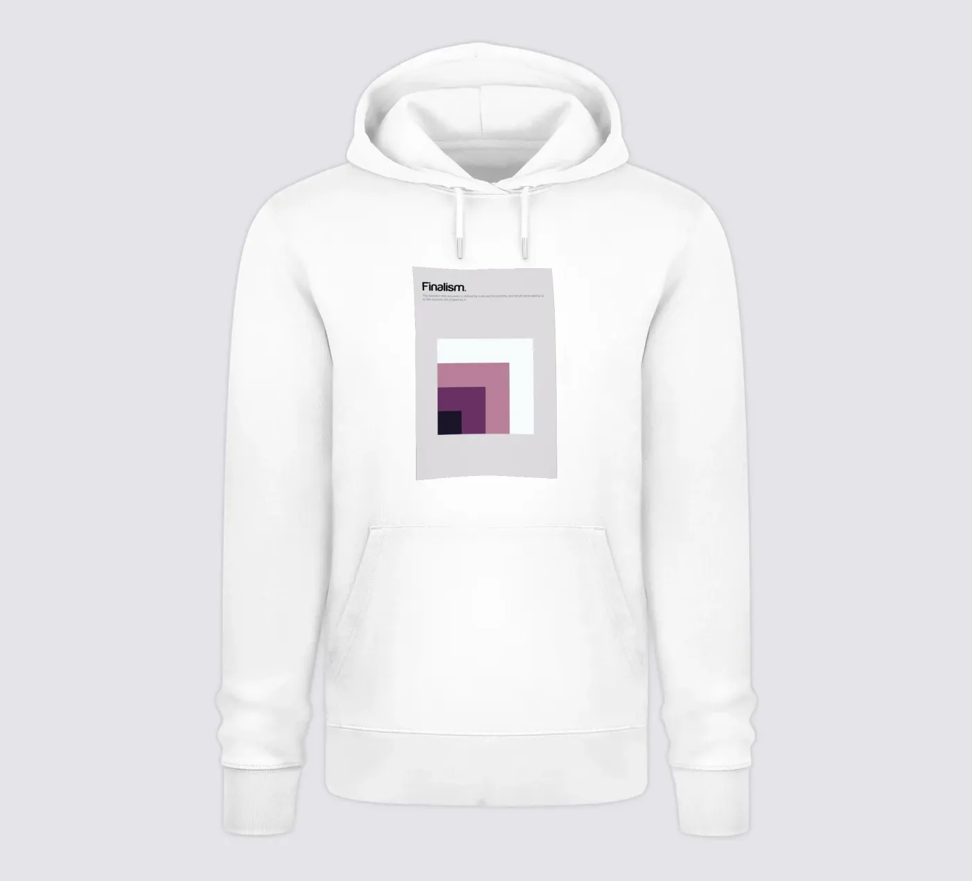 Finalism hoodie by Genís Carreras