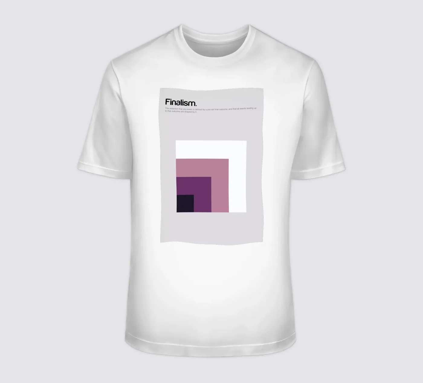 Finalism t-shirt by Genís Carreras