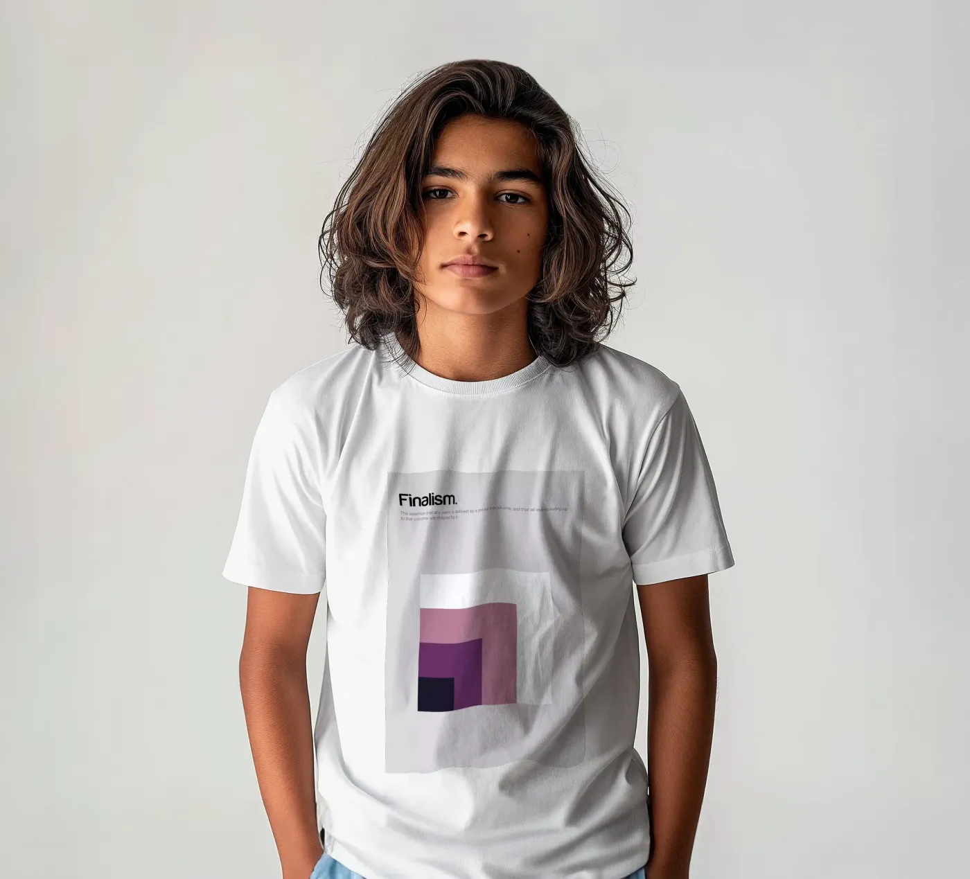 Finalism kinder t-shirt van Genís Carreras