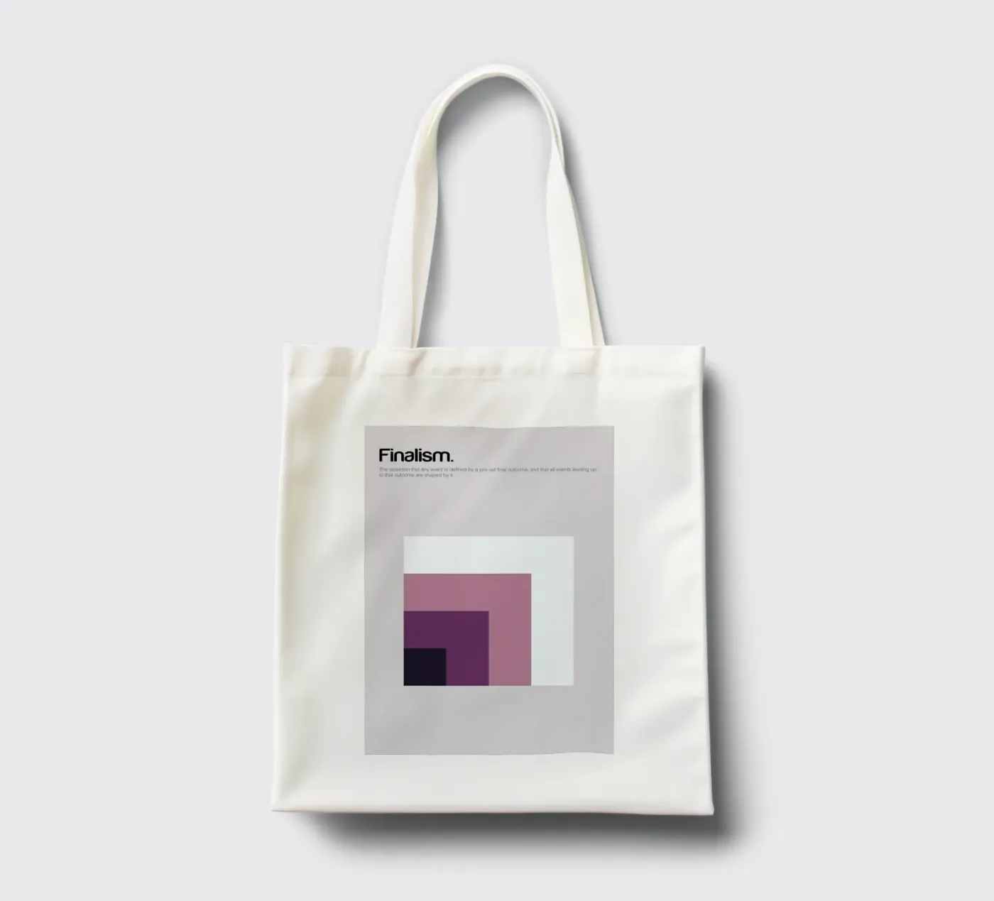 Finalism tote bag by Genís Carreras